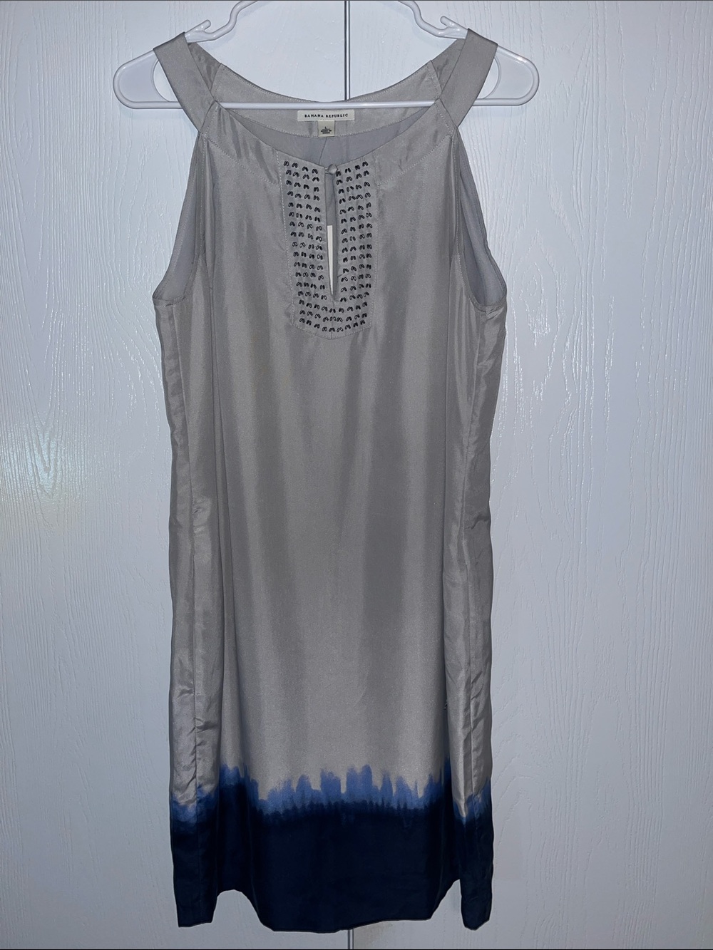 Banana Republic Silk Sleeveless Dress
